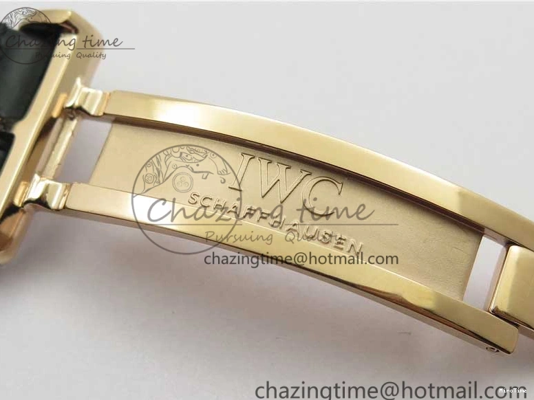 MIROTIME 0304 Premium Portugieser Perpetual Calendar IW503302 RG V9F 1:1 Best Edition Blue Dial on Black Leather Strap A 7098